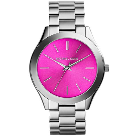 michael kors slim runway watch pink|Michael Kors Watch 250300.